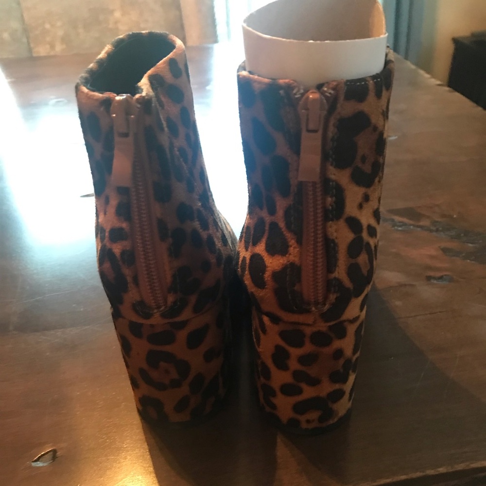 Leopard booties - Picture 3 of 4